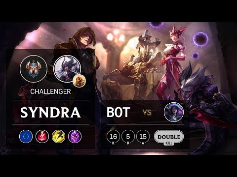 Syndra Bot vs Kai'Sa - EUW Challenger Patch 9.24