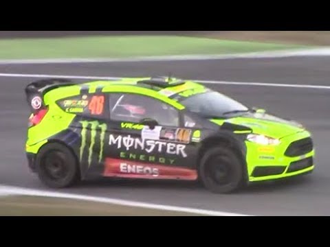 Monza Rally Show 2017-Thursday Shakedown-Fiesta RS WRC,997 R-GT,Lancer EVO X & more
