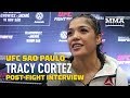 Tracy Cortez Gives Emotional Reaction To UFC Sao Paulo Win: 'My Brother Passed The Baton To Me'