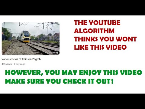 WHY THE YOUTUBE ALGORITHM IS BAD