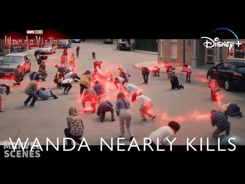 WandaVision Finale | Wanda Nearly Kills Everyone | Marvel Scenes
