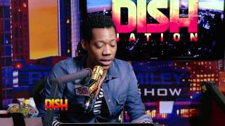 Tyler James Williams Dishes With Dish [EXTENDED]