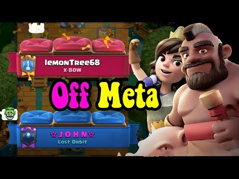 [OFF Meta] Hog Bait DECK destroy ladder 👈Best  Hog Deck in Clash Royale 2020