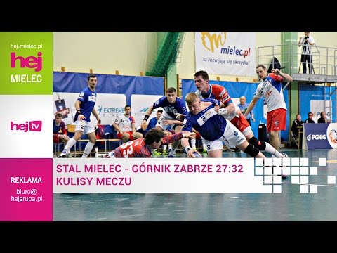 hej.mielec.pl TV: SPR Stal Mielec - Górnik Zabrze 27:32 KULISY