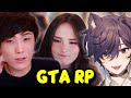 Sykkuno and Shoto tell Tina about GTA RP