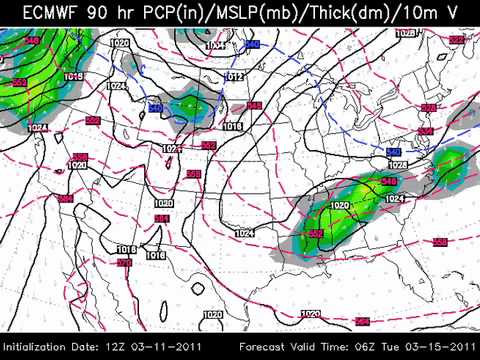 March 11 Weather Xtreme Video - Afternoon Edition