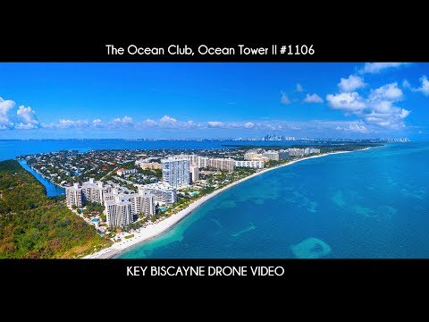 Key Biscayne The Ocean Club  DRONE VIDEO