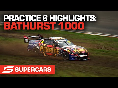 SUPERCARS 2022 Repco バサースト1000 FP6ハイライト動画