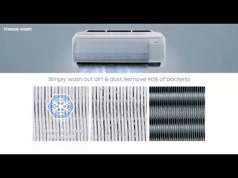 Samsung Winfree AC how to freeze wash