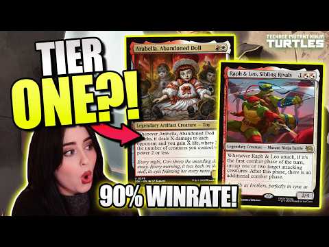 This Deck DESTROYED Streamers in TMNT Early Access!🔥 | Standard MTG Arena