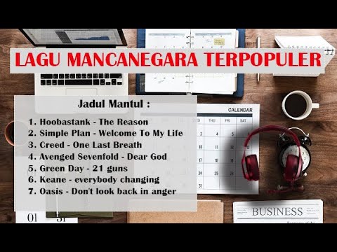 Lagu Mancanegara Terpopuler - Hoobastank, Simple Plan, ....!