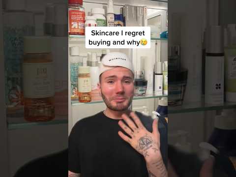 SKINCARE I REGRET BUYING!😱 (follow for more!💗) #skincare #skincareroutine #skincaretips #skin