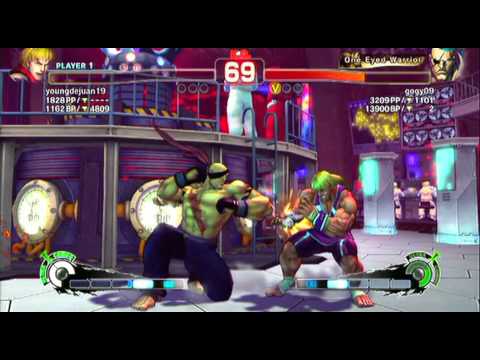 ssf4 AE ,   ken vs sagat (gogy09)