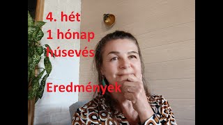 Húsevő Carnivore Diet 4. hét, egy hónap eredményei
