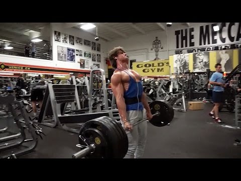 Chest and Back Arnold Style Workout at the Mecca Golds Gym Venice w/ Jeff Seid