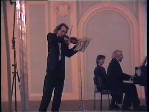 Brahms violin sonata 3, Alexey Lundin - violin, Mikhail Olenev - piano