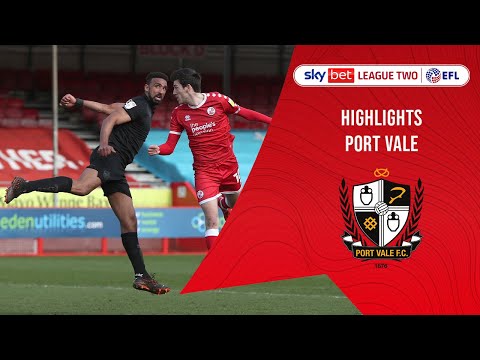 HIGHLIGHTS | Crawley Town vs Port Vale