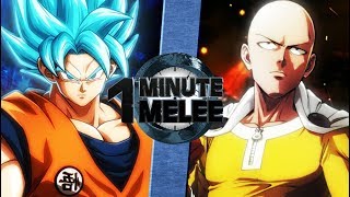 Download lagu Goku vs Saitama (Dragonball Super vs One Punch Man) - One Minute Melee S5 Finale mp3 Download lagu Goku vs Saitama (Dragonball Super vs One Punch Man) - One Minute Melee S5 Finale mp3