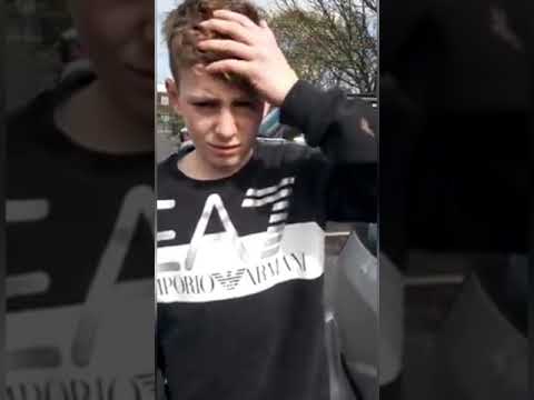 Angry Dad gets son to apologise after video of boy abusing Asda staff goes viral