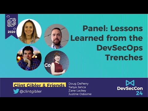 Image thumbnail for talk Lessons Learned from the DevSecOps Trenches