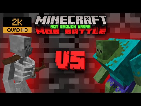 MUTANT SKELETON VS MUTANT ZOMBIE | Minecraft Mob Battle