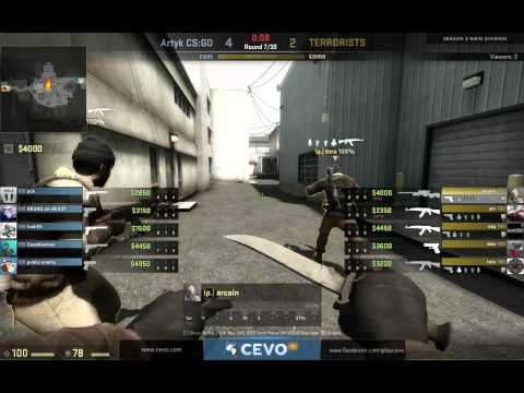 CEVO-Main CS:GO Season 3 Playoffs LB Round 1: Artyk Gaming vs. Infinity Project on de_nuke