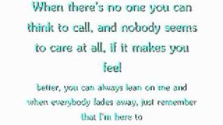 Group 1 Crew - Lean On Me Lyrics