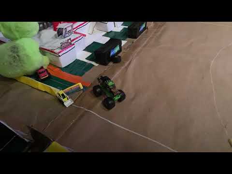 Grave Digger’s Winning Freestyle: Monster Jam World Finals 1 Reenactment