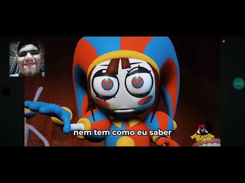 React Pomni (The Amazing Digital Circus) Vs. Mussa - Batalha de Rap