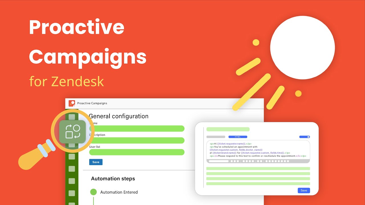 Proactive Campaigns for Zendesk - Set up Automated Mass Emails