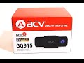 Видеорегистратор ACV GQ915 с 2 камерами и GPS