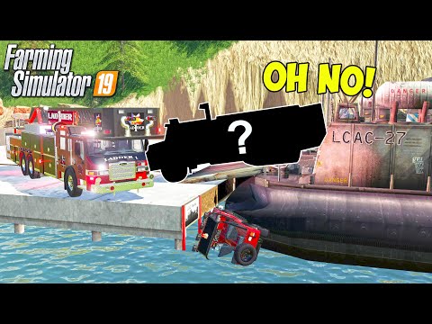 I DESTORYED MY FIRETRUCK! | FARMING SIMULATOR 2019