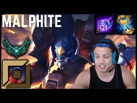 ❄️ Tyler1 TILTING THE ENEMY TOP LANER | AP Malphite Top Full Gameplay | Season 13 ᴴᴰ
