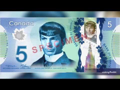 Spock Reappears on Canadian Currency After Nimoy's Death