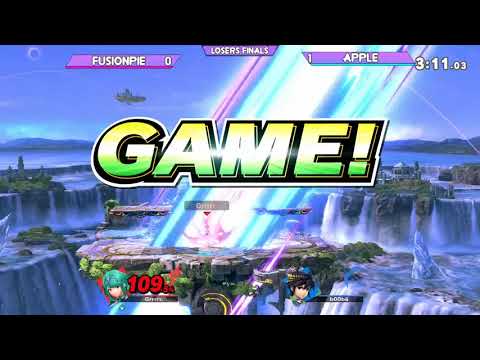 Calculated Mashing #40 Losers Finals - FusionPie (Mythra/Pyra) VS Apple (Dark Pit, Inkling)