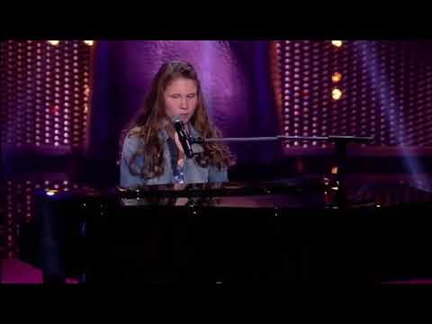 Anne sings 'People Help The People' by Birdy - The Voice Kids 2013 - The Blind Auditions