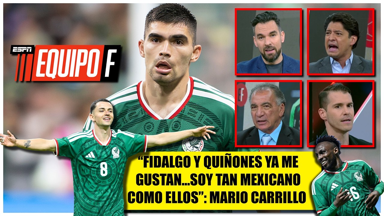 ¡Qué fuerte! Mario Carrillo le da palo a JOHAN VÁSQUEZ: Me da una desconfianza tremenda | Equipo F