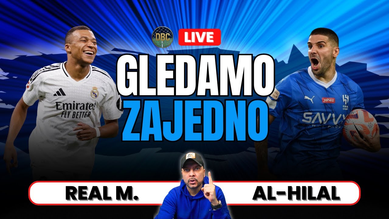 REAL MADRID vs AL-HILAL 1:1 (LIVE)! SVJETSKO KLUPSKO PRVENSTVO!