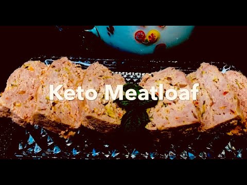 Keto Sausage Meatloaf with Ground :Pork and Ground...