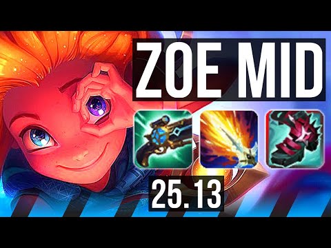 ZOE vs RENEKTON (MID) | 10/2/11 | EUW Master | 25.13