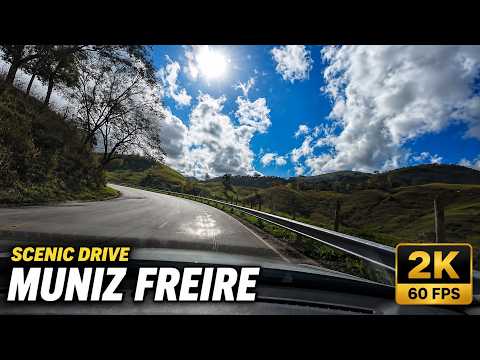 Long Ride in the Mountains Today — Muniz Freire Section | ES-181 | Drive POV 03/09/2026