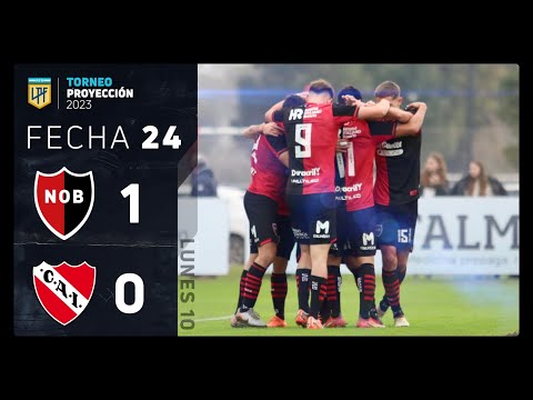 #TorneoProyección 2023 | Fecha 24 | resumen de Newell's e Independiente