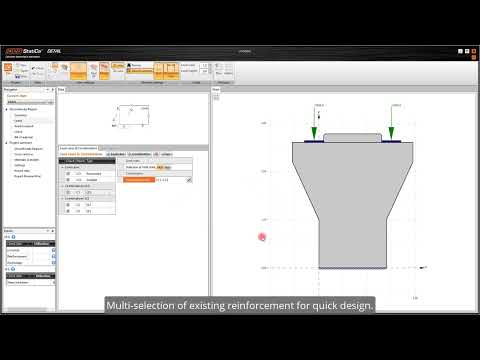 Structural design of a bridge pier cap (EN)