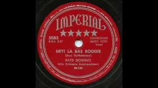 Fats Domino - Hey! Las Bas Boogie - January 7, 1950