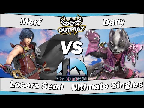 Scenic City Smash I Losers Semi -  Merf (Chrom) Vs.  Dany (Wolf) Smash Ultimate