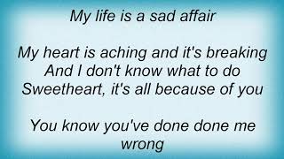 Hank Williams Jr. - I've Got A Right To Cry Lyrics