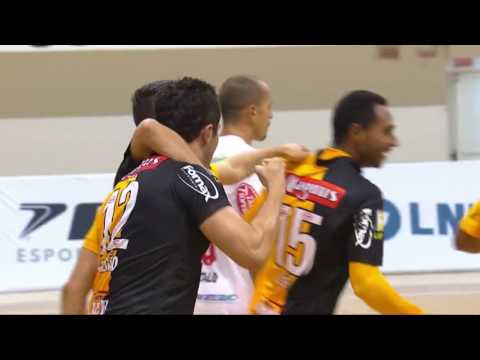 Os gols de Concrdia 2 x 5 Sorocaba pela Liga Nacional de Futsal