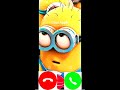 Minions Calling Screen Recording Call