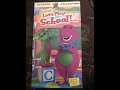 Barney Let S Play School 1999 VHS