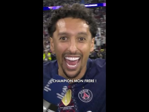 “CHAMPION MON FRÈRE" LA JOIE DE MARQUINHOS 🤩